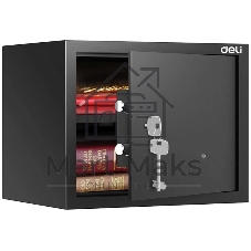Сейф Deli Srock ET563 300x380x300мм ключевой