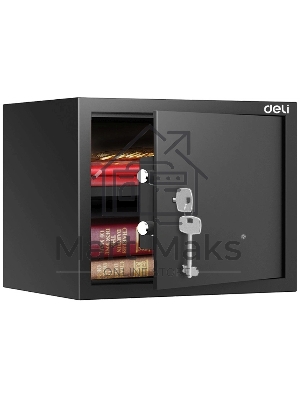 Сейф Deli Srock ET563 300x380x300мм ключевой