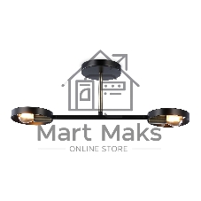 Светильник Ambrella light TR8225/2 BK/SB черный/бронза E27/2 max 40W 510*165*190