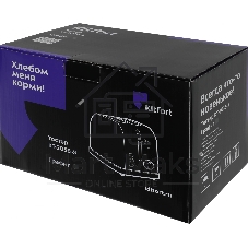 Тостер Kitfort КТ-2036-5 графит, 950 Вт, 2 слота