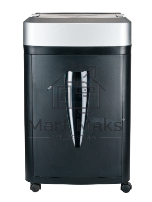 Шредер Office Kit S145 (секр.P-5)/фрагменты/8лист./20лтр./скрепки/скобы/пл.карты/CD