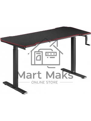 Стол для компьютера Cactus CS-MDL-BK столешница МДФ, черный