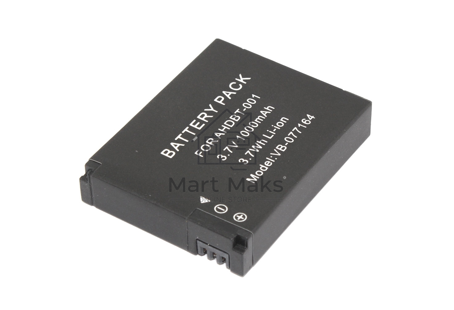 Аккумуляторная батарея для видеокамеры GoPro HD HERO, HERO2 3.7V 1000mAh Li-ion