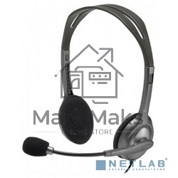 Гарнитура Logitech Headset H111 Stereo grey (981-000594/981-000593/981-000588)