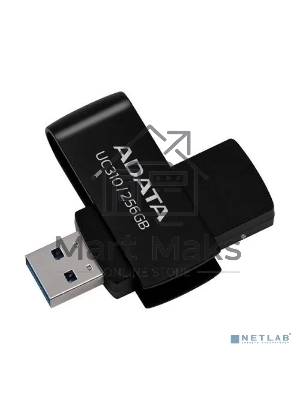 Флешка USB ADATA UC310 (UC310-256G-RBK), 256Gb, USB 3.2 Gen1, R/W 100/30, черный