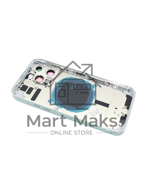 Задняя крышка (корпус) в сборе с рамкой для Apple iPhone 14 Pro Max белый