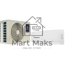Наружный блок сплит-системы Electrolux EACS/I-09HAV/N8_22Y/out инвертор, 9000 BTU, 25 м², охлаждение, обогрев, осушение