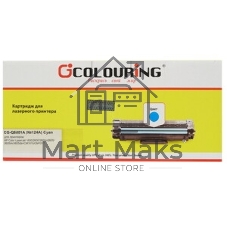 Картридж лазерный Colouring CG-Q6001A/707 голубой (2000 стр.) для HP CLJ 1600/2600n/2600dn/2600dtn/2605DN/2605DTN/CM1015MFP/CM1017MFP Canon Laser Shot LBP5000/5100