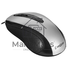 Мышь проводная ExeGate Professional Standard SH-9026S серебристый, 1000 dpi, USB, кнопки - 3