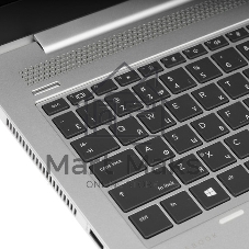 Клавиатура для ноутбука HP EliteBook 850 G5 755 G5 черная с серой рамкой, подсветкой и указателем