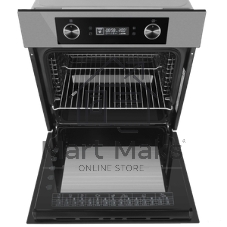 Шкаф духовой электрический Maunfeld AEOH60102S, 60л, дверца с 3 стеклами, нержавеющая сталь