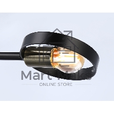 Светильник Ambrella light TR8225/2 BK/SB черный/бронза E27/2 max 40W 510*165*190