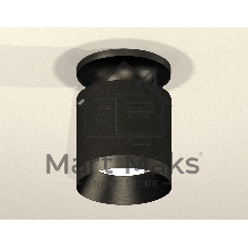 Светильник Ambrella Light XS7402062 SBK/PBK черный песок/черный полированный MR16 GU5.3 (N7926, C7402, N7031)