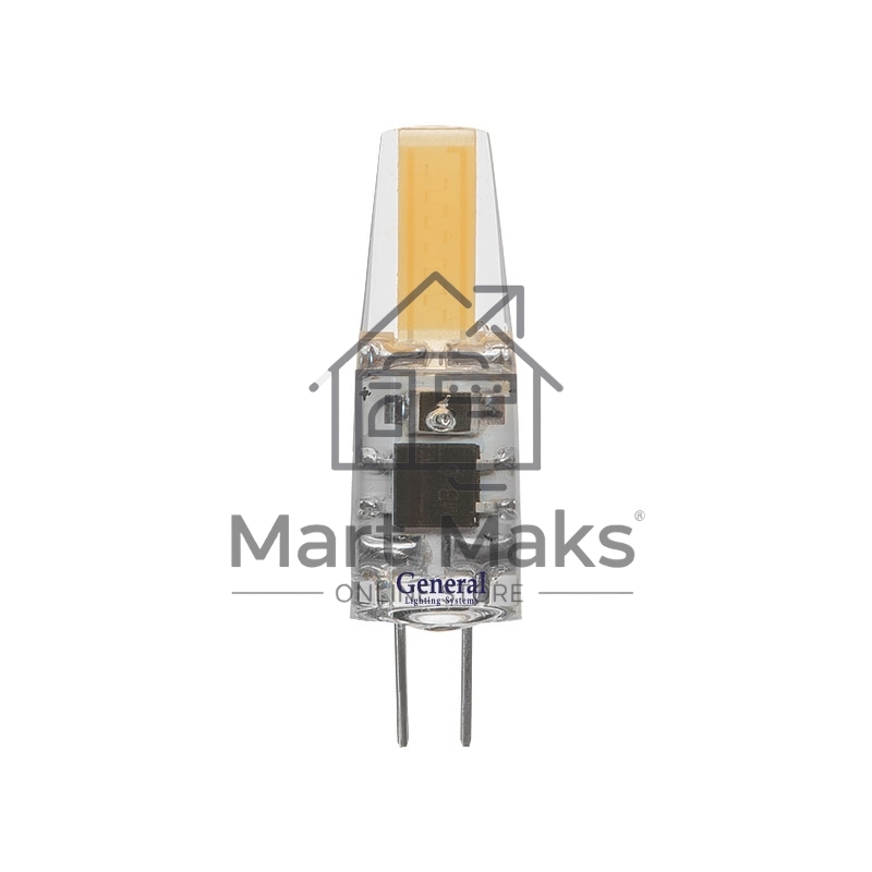 Лампа Светодиодная General GLDEN-G4-7-C-220-6500 5/100/500