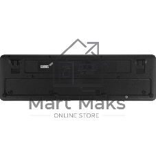 Комплект клавиатура+мышь Logitech MK220 беспроводной, USB, 1000 DPI, чёрный
