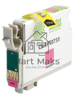 Картридж струйный Cactus CS-EPT0733 пурпурный (11,4 мл) для Epson Stylus С79/C110/СХ3900/CX4900/CX5900/CX7300/CX8300/CX9300