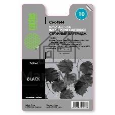 Картридж струйный Cactus CS-C4844 черный (72 мл) для №10 HP 2000/2500/1000/1100/1200