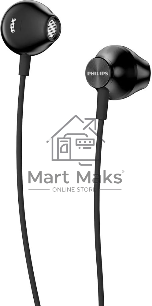 Наушники вкладыши Philips TAUE100BK/00 1.2м черный проводные в ушной раковине
