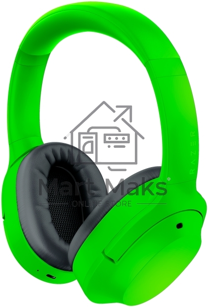 Беспроводная гарнитура Razer Opus X, Bluetooth 5.0, ANC, до 40 часов, зеленый