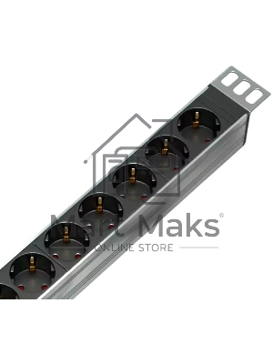 Блок распределения питания Rem R-16-7S-V-440-Z гор.размещ. 7xSchuko базовые 16A EN 60320 С20