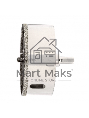 Сверло алмазное Matrix по керамограниту, 100 х 67 мм, 3-гранный хвостовик