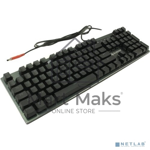 Клавиатура A4Tech B760 механическая черный/серый USB Gamer LED