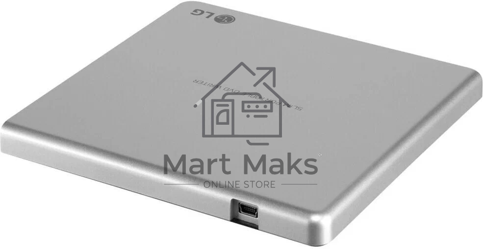 Привод DVD-RW LG GP57ES40 серебристый USB внешний