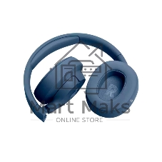 Беспроводные/проводные наушники JBL Tune 720BT синий, полноразмерные, Bluetooth + проводной, до 76 ч.