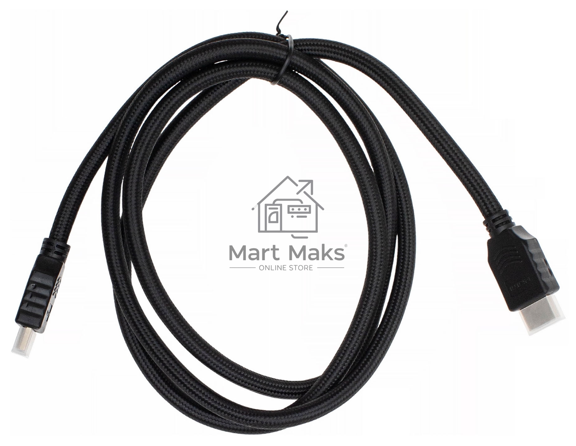 Кабель аудио-видео Cactus CS-HDMI.2-1.5 HDMI (m)/HDMI (m) 1.5м. Позолоченные контакты черный