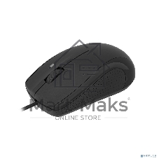 Мышь проводная CBR CM 107 черный, 1000 dpi, USB, кнопки - 3