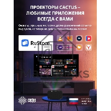 Проектор Cactus CS-PRM.01B.Full HD-A LCD 19000Lm LS 700Lm ANSI (1920x1080) 2500:1 ресурс лампы:50000часов 2xUSB typeA 2xHDMI 1.8кг