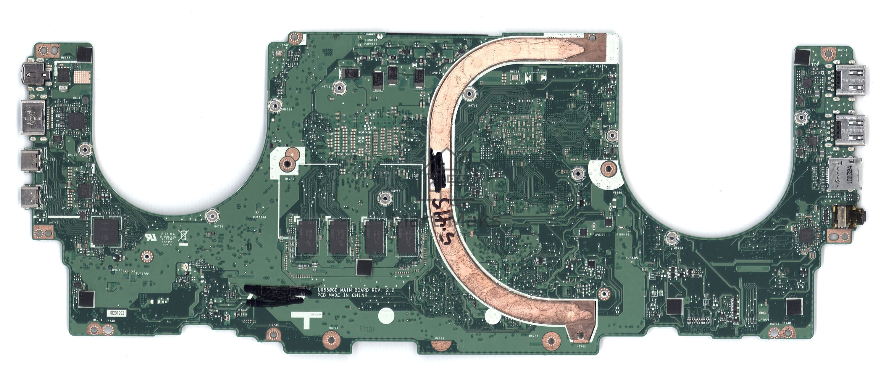 Материнская плата для Asus UX550GDX 8G/I5-8300H 90NB0I70-R00040