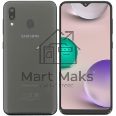 Дисплей для Samsung Galaxy A20 SM-A205F в сборе с тачскрином (OLED) черный