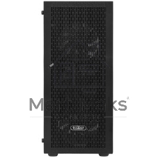 Корпус без блока питания PCCOOLER MA100 MESH BK, Mesh Mid Tower, черный, TG, 0.4 SPCC, 3x120мм ARGb ATX, mATX, mITX 160/310/180мм 2x2.5