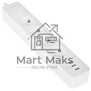 Сетевой фильтр EKF UFP10-375-6-05 6x5 м 10А/2,2 кВт с выкл. c/з ПВС 3х0,75 Блокбастер EKF PROxima