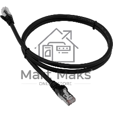 Патч-корд LANMASTER LSZH FTP cat.6, 15 м, черный Патч-корд LANMASTER LSZH FTP cat.6, 15 м, черный