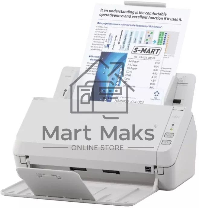 Сканер Fujitsu SP-1125N (PA03811-B011) A4 белый