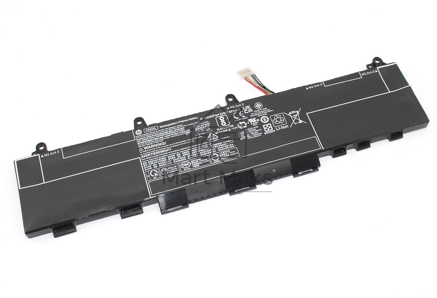 Аккумуляторная батарея для ноутбука HP EliteBook x360 830 G7 11.55V 4400mAh (53Wh)