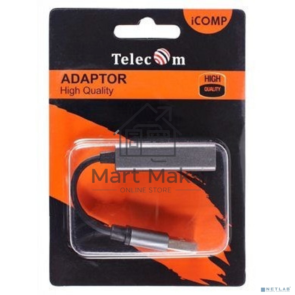 Переходник USB2.0-->audio Telecom 0.1m (TA313U)