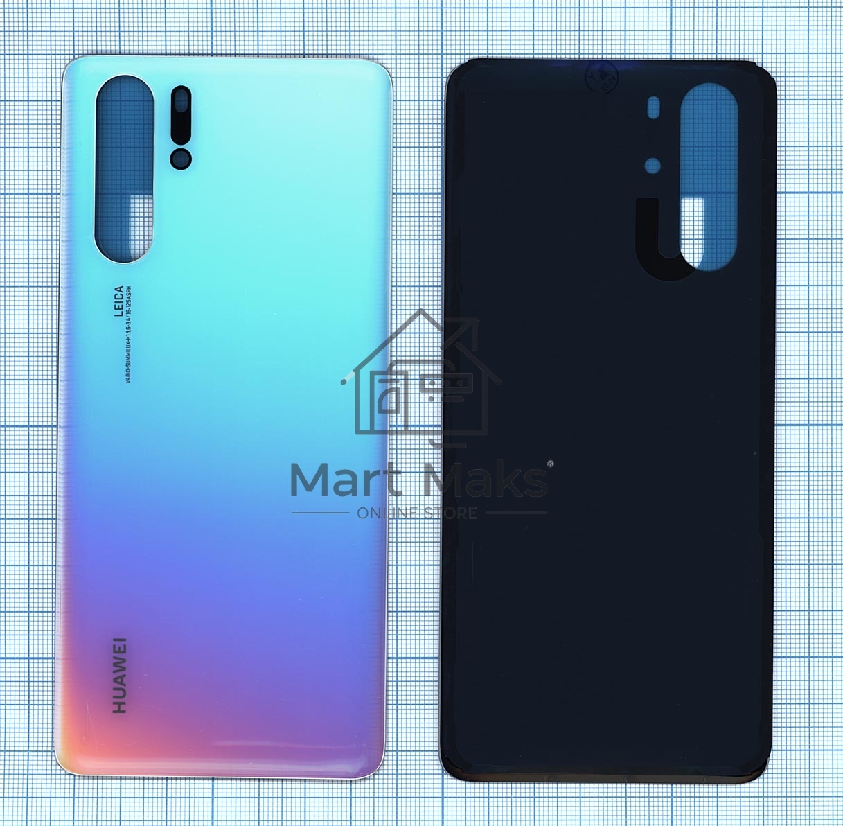 Задняя крышка для Huawei P30 Pro  голубой