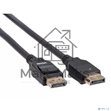 Кабель соединительный DisplayPort v2.1 40Gbps, 8K@60Hz, 1 м, медь, VCOM CG651-1.0