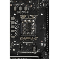Материнская плата MSI PRO B760M-E, LGA1700, Intel B760, 2xDDR5, 4xSATA, 1xM.2, 1xPCIe 4.0 x16, HDMI, D-Sub, 1x1Gb LAN, 3x3.5 мм, 7.1, microATX