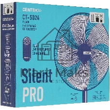 Вентилятор Centek CT-5024 чёрный, напольный, 65 Вт, 4 скорости, 44.5 см