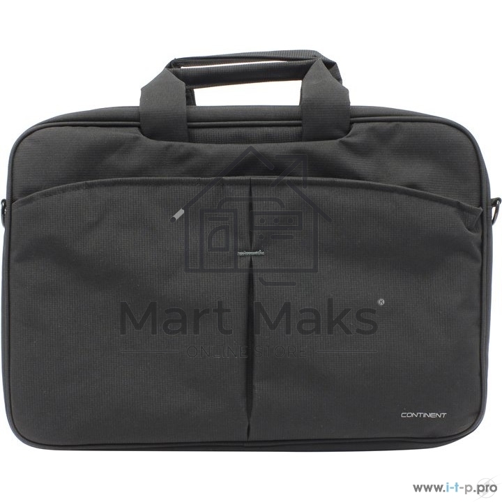 Компьютерная сумка Continent CC-012 Black (15,6), цвет черный