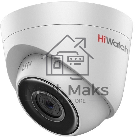 Камера видеонаблюдения IP HiWatch DS-I203(E)(4mm) 4-4мм цв. корп.:белый