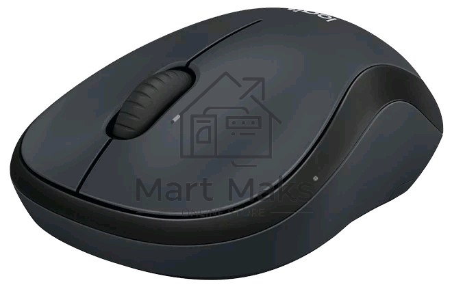 Мышь беспроводная Logitech M220 SILENT черный, 1000 dpi, радиоканал, USB, кнопки - 3
