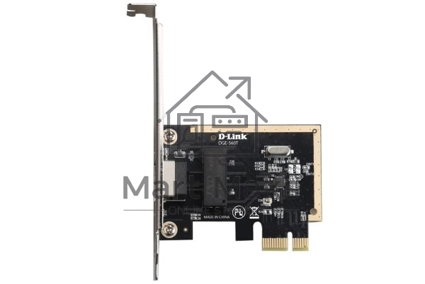 Сетевой адаптер Gigabit Ethernet D-Link DGE-560T/20/D1A PCI Express (упак.:20шт)