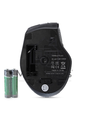 Мышь беспроводная Crown CMM-935W черный, 1600 dpi, радиоканал, USB, кнопки - 6