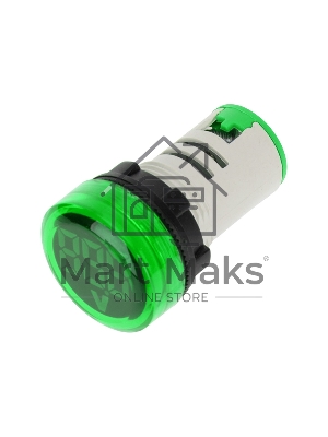 Индикатор значения напряжения зеленый VD22 70-500 В Rexant