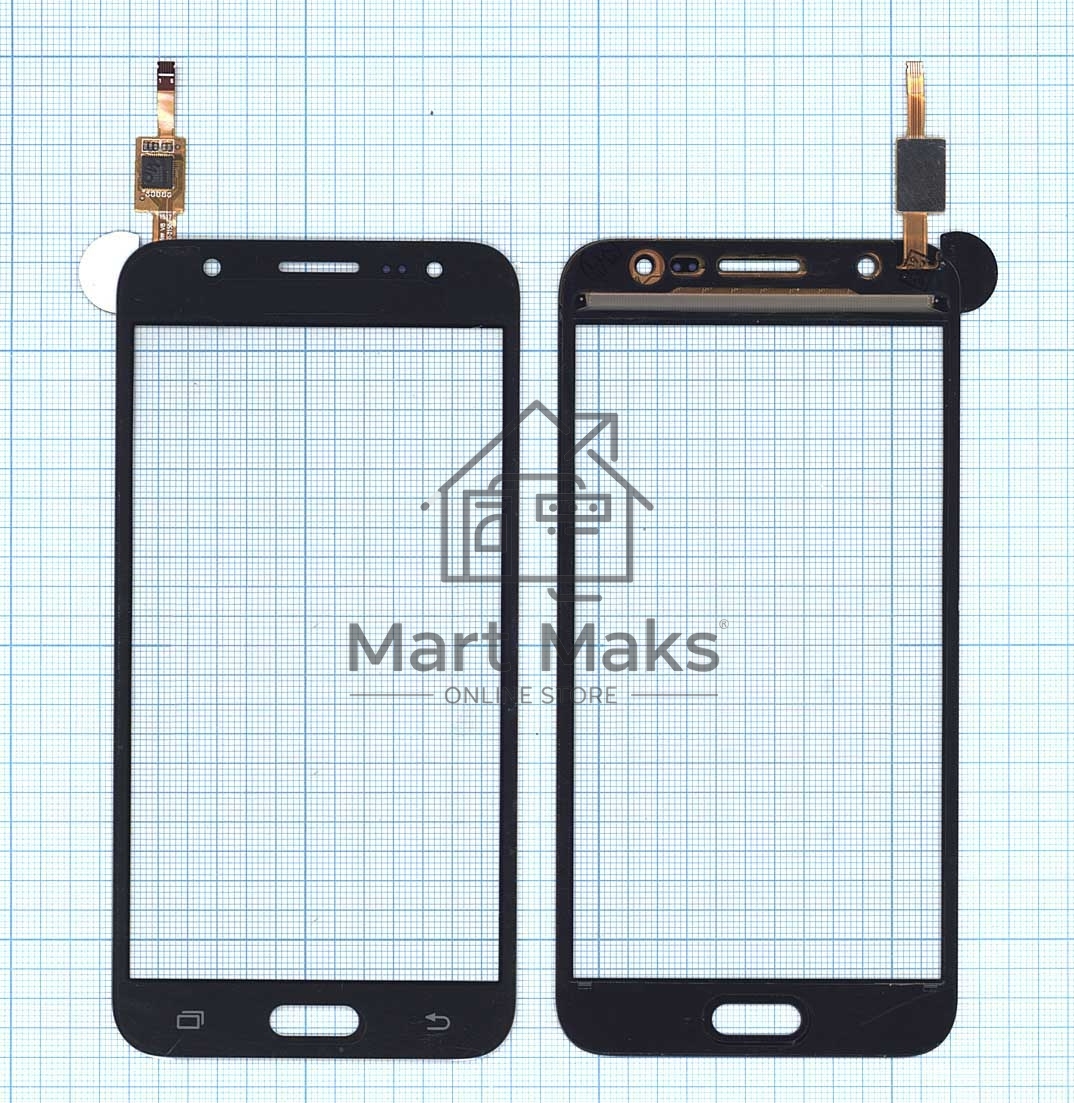 Сенсорное стекло (тачскрин) для Samsung Galaxy J5 SM-J500, черное